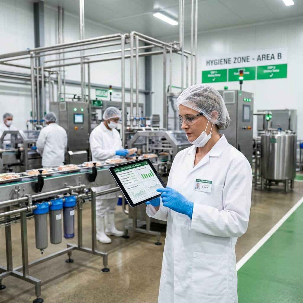 Professionnel Agroalimentaire utilisant RiskDesk